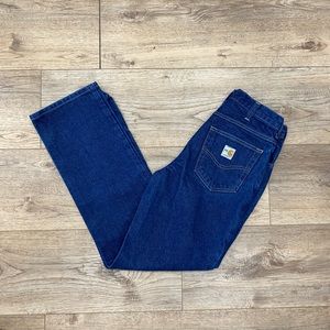 CARHARTT men’s FR denim jeans dark wash